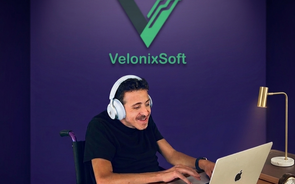 المهندس سعيد قفاف - المؤسس والمدير التنفيذي لـ VelonixSoft